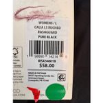 NWT Calia Ruched Rash Guard In Black Size Large Photo 7