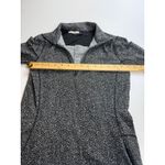 Lululemon  Athletica‎ quarter Zip Pullover Long Sleeve Top Womens Black Pattern 4 Photo 2