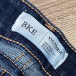 BKE  Victoria universal fit mid rise straight leg blue jeans denim Photo 5