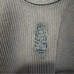 Free People Movement Free Throw Orion Blue Ribbed Bodysuit size XS/S Photo 5