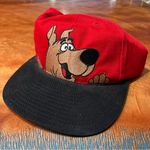 American Needle Vintage 90s Scooby Doo Red Embroidered SnapBack adjustable baseball hat one size Photo 0