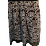 NWT TAYLOR full skirt lacy dress Black Size 4 Photo 1