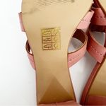Urban Outfitters  Jackie Cut Out Faux Leather Sandals 7 Pink Photo 9