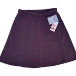 Athleta Bodega A-Line Skirt Stretch Purple NWT Small Photo 0