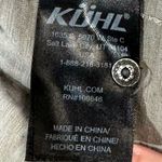 Kuhl Women’s 3/4 Sleeve Button Henley Top Gray M Hiking Travel Outdoor Gorpcore Photo 6