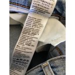 Levi's Wedgie Straight Jeans Womens 25 Distressed Ripped Knee High Rise Denim Pan Photo 5