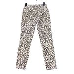 frame denim Frame Ali High Rise Cigarette Leopard Print Jeans Womens 27 Trendy Fashionable Photo 2