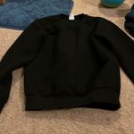 ZARA  medium black sweatshirt Photo 3