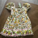 Farm Rio  FRUIT ORCHARD OFF-WHITE MINI DRESS, Medium, $255 Photo 7