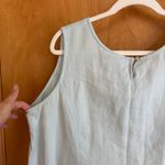 Mercer & Madison Woman 20W Sleeveless Light Blue Linen Maxi Dress‎ Summer Photo 7