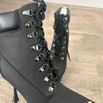 EGO NEW  Official Black Leather Ankle Boots Size 7 Photo 2