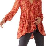 Free People Dark Romantic Tunic Top Photo 2