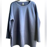 Dear Scarlett Navy Blue Sweatshirt Size 1X Photo 1