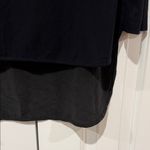 COS  Black silk Long Sleeve Women's Tunic top medium Photo 1