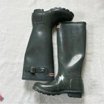 Hunter  Original Gloss Tall Gray Rain Boots Size 5M 6F US.  37 Photo 0