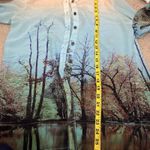 Womens Dreamy Fairy Sheer Art To Wear Blouse 8 Ethereal Blouse Romantic Office Green Photo 4