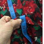 Pendleton Vintage Pleated Floral Midi Skirt Red Green Black Lined Size 12 Photo 7