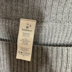 Lululemon Forward Flow Knit Poncho Cashmere Blend Women's Gray One Size O/S Photo 3