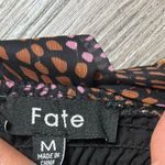 Fate Multicolor Paisley Dress Brown Size M Photo 5