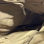 The Sak  Crochet Braided Leather Handle Hi I Satchel Tote Shoulder Bag Brown Photo 7