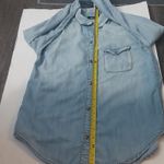 BDG Denim Button Down Shirt XS Casual Costal Cowgirl Preppy Classic Festival Photo 3