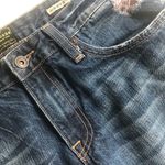 Anoname Chloe Crop Boyfriend Denim Blue Jeans Size 27 Distressed mid rise Y2K Photo 5