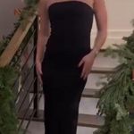 Everlane Elegant Black Strapless Dress Photo 0