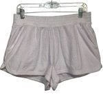 Aerie Offline By Womens Medium Terry Cloth Smiley Face Shorts Photo 0