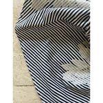 Ralph Lauren Lauren  Women's Off Shoulder Embroidered Striped Cotton Dress Size 6 Photo 6