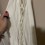 Sweet Sinnamon Ivory Tie Sides Dress/ Coverup Size Medium‎ NWT Photo 4