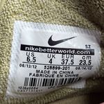 Nike  Dunk Sky Hi Filbert Green Suede Wedge Shoes  Purple Laces Swoosh 6.5 Photo 12