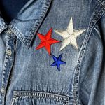 Reba  Stars Denim Effect Shirt Photo 3