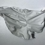 SheIn White Shimmer Strapless Corset Photo 5