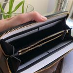 Tory Burch Authentic  snake/velvet leather wallet Photo 5