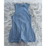SKIMS Raw Edge Onesie Denim Size XL Photo 2