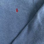 Polo Ralph Lauren Sweater 1/4 Zip Pullover 🔥 Blue Size M Photo 4