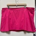 NWT Lands’ End Pink Tummy Control Swim Bikini‎ Skort Wider Cut Plus Size 26W Photo 7