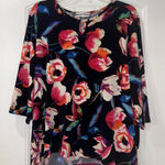 Jules & Leopold  Floral Print Women's Top XL Petite Photo 0