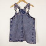 Free People We the Free Denim Overall Smock Mini in Pink Dreams Wash Photo 5