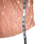 Free People NWT  Unapologetic Scoop Back Sequin Long Sleeve Top MEDIUM Photo 7