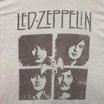 Led Zeppelin Self-Titled Debut Album Oversize Band T-Shirt L  Photo 1