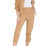 Veronica Beard - Paros Drawstring Jacket Women's Tan Jacket Sz S Photo 1