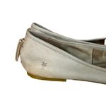 Frye  Shoes Womens 7.5M‎ Ash Gray Regina Ballet Flat Leather Neutral Minimalist Photo 6