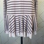 Free People  We the Free Tangerine Stripe‎ Tee Sand Photo 5