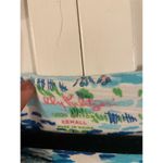 Lilly Pulitzer high tide boatneck 3/4 sleeve dress beach umbrella print Photo 5