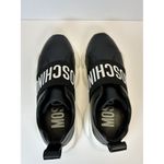 Moschino Logo Band Teddy Sole Women’s Black Leather Sneakers Size EU 35 US 5 Photo 5