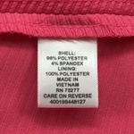 Elle NWT Pandango Pink Scalloped Ribbed Faux Wrap Sleeveless Fit & Flare Dress Photo 10