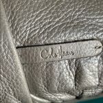 Cole Haan Y2K Metallic Pearlescent Pebbled Leather Chic Satchel Handbag Photo 1