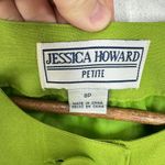 Jessica Howard Vintage Green Shift Dress Sleeveless Mod Retro 60s Style A-Line Photo 3