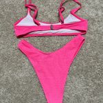 SheIn Hot Pink Bikini Set Photo 1